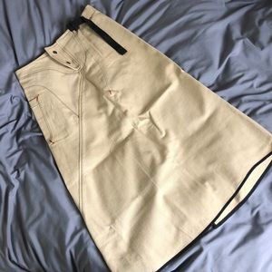 VEJAS canvas skirt